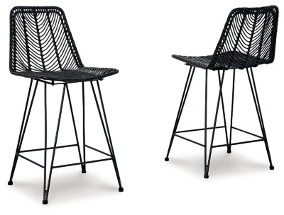 Angentree Counter Height Bar Stool  (Set of2)