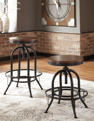 Valebeck Bar Height Bar Stool (Set of 2)