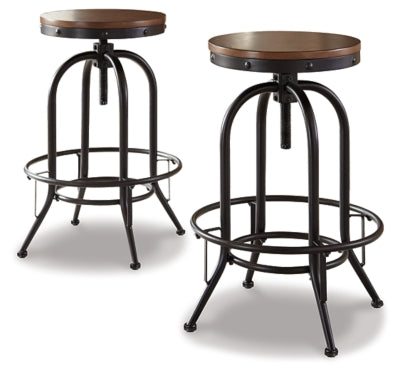 Valebeck Bar Height Bar Stool (Set of 2)