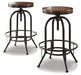 Valebeck Bar Height Bar Stool (Set of 2)