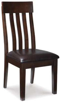 Haddigan Dark Brown 7 Pc. Extension Table, 6 Side Chairs