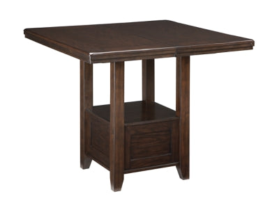 Haddigan Counter Height Dining Table with 4 Barstools