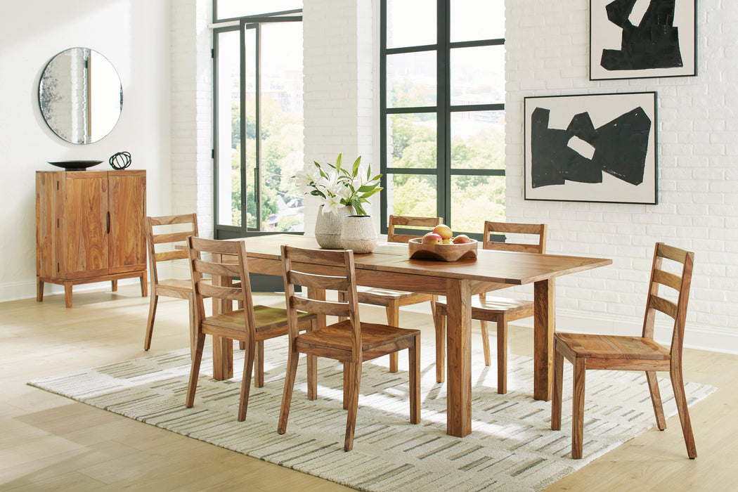 Dressonni Dining Extension Table and 6 Chairs