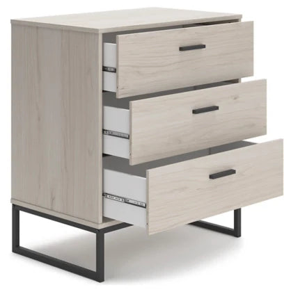 Socalle 3 Drawers Chest - Furniture Depot (7910067831032)