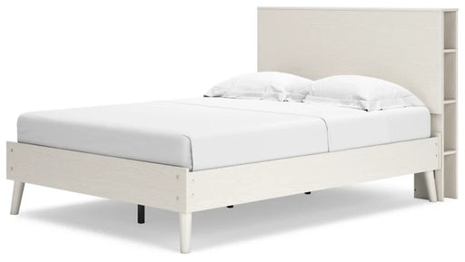 Aprilyn Full Bookcase Bed - White - Furniture Depot (7917973897464)