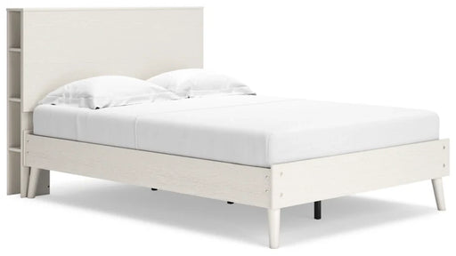 Aprilyn Full Bookcase Bed - White - Furniture Depot (7917973897464)