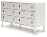 Aprilyn Dresser - White - Furniture Depot