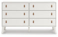 Aprilyn Dresser - White - Furniture Depot