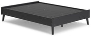 Charlang Full Platform Bed - Furniture Depot