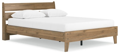 Deanlow Queen Platform Panel Bed