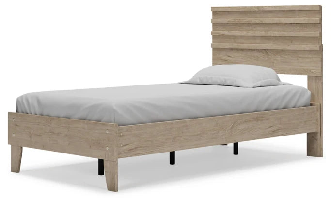 Oliah Twin Panel Platform Bed - Furniture Depot