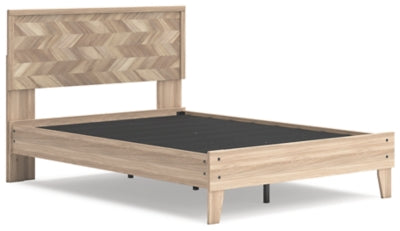 Battelle Full Panel Platform Bed