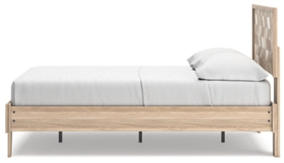 Battelle Full Panel Platform Bed