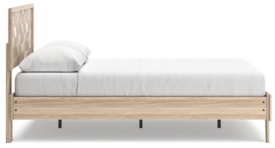 Battelle Queen Panel Platform Bed