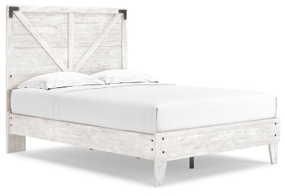 Shawburn Full Crossbuck Panel Platform Bed