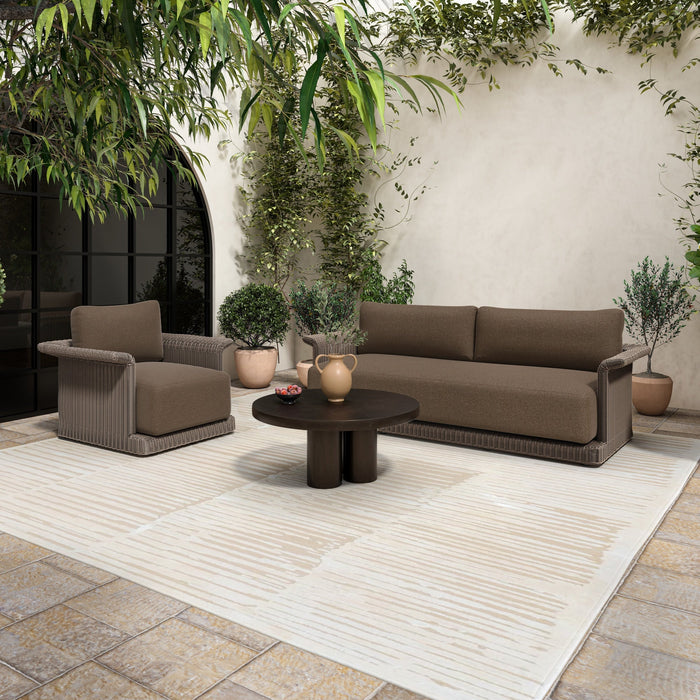 Logan Outdoor Coffee table Black