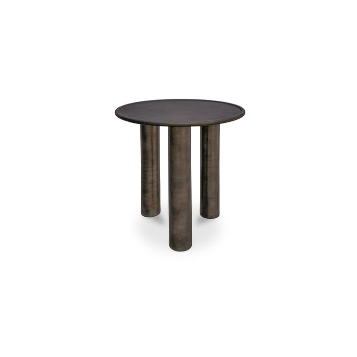 Deacon Outdoor Side Table Deep Bronze