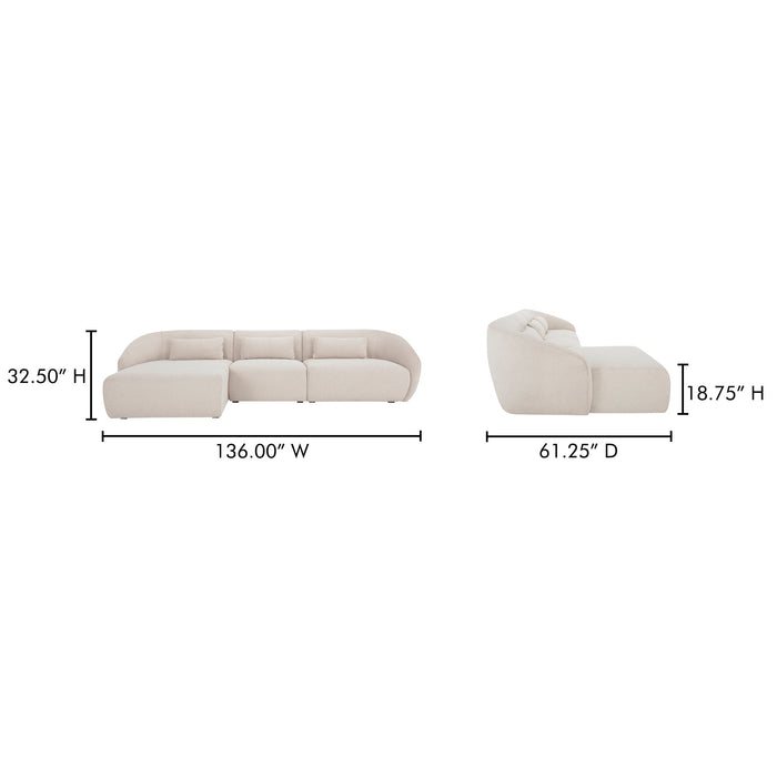 Amelia Lounge Modular Left Sectional