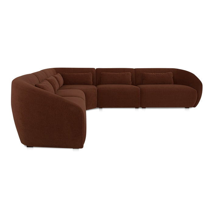 Amelia Classic L-Shaped Modular Left Sectional