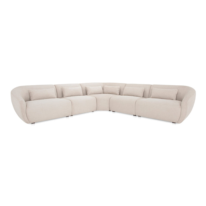 Amelia Classic L-Shaped Modular Left Sectional