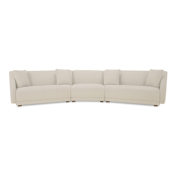 Fraser 3 Piece Modular Sectional with Slipper