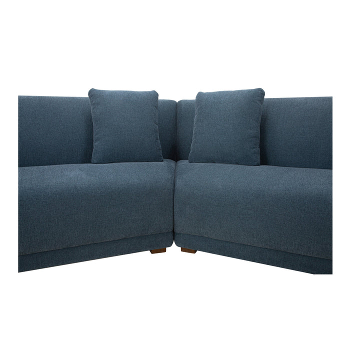 Fraser 3 Piece Modular Sectional with Wedge Slipper
