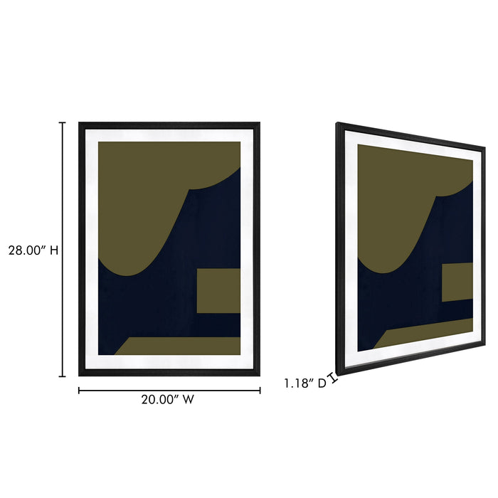Sola 1 Framed Print Multicolor