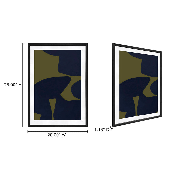 Sola 2 Framed Print Multicolor