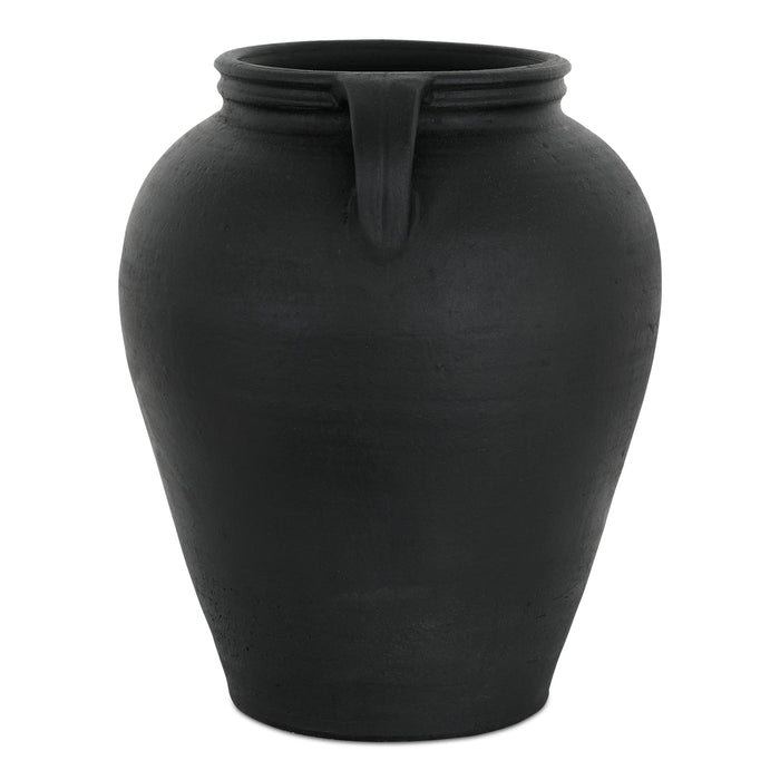 Jovi Vase Black Terracotta