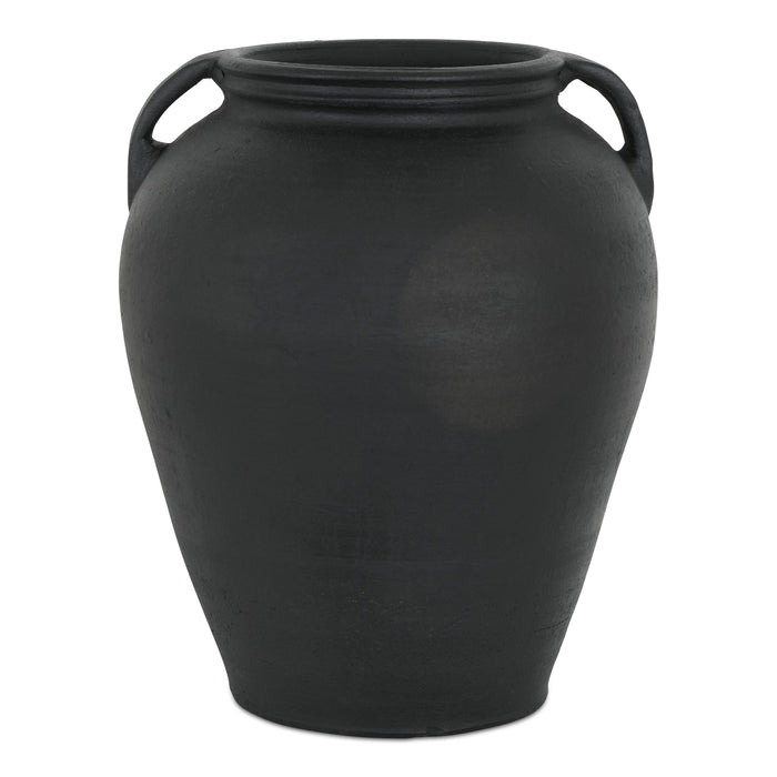 Jovi Vase Black Terracotta