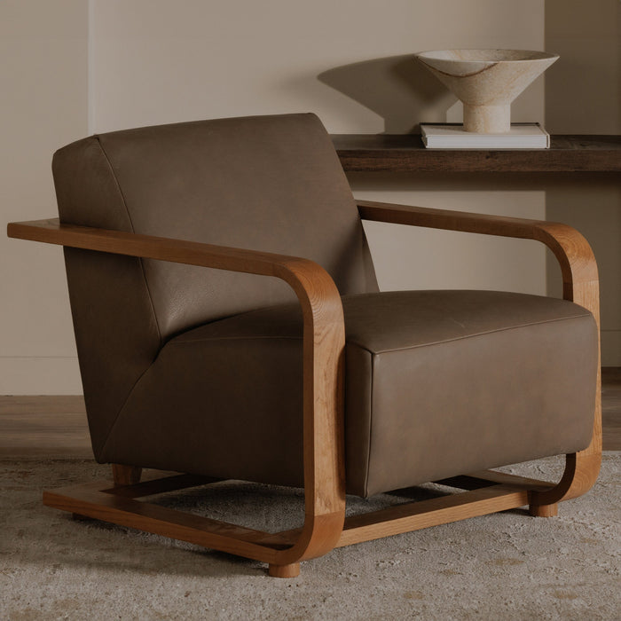 Eckersley Lounge Chair Leather