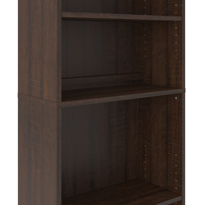 Camiburg Bookcase - Warm Brown - Furniture Depot (6747330805933)