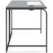 Lynxtyn 48" Home Office Desk - Black - Furniture Depot (7886844887288)