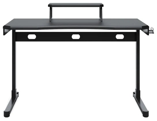 Lynxtyn 48" Home Office Desk - Black - Furniture Depot (7886852522232)