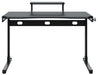 Lynxtyn 48" Home Office Desk - Black - Furniture Depot (7886852522232)