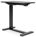 Lynxtyn Adjustable Height Home Office Side Desk - Black - Furniture Depot (7886854095096)