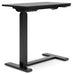 Lynxtyn Adjustable Height Home Office Side Desk - Black - Furniture Depot (7886854095096)