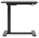 Lynxtyn Adjustable Height Home Office Side Desk - Black - Furniture Depot (7886854095096)