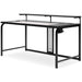 Lynxtyn Home Office Desk - Black - Furniture Depot