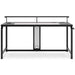 Lynxtyn Home Office Desk - Black - Furniture Depot