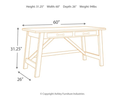 Baldridge Home Office Desk