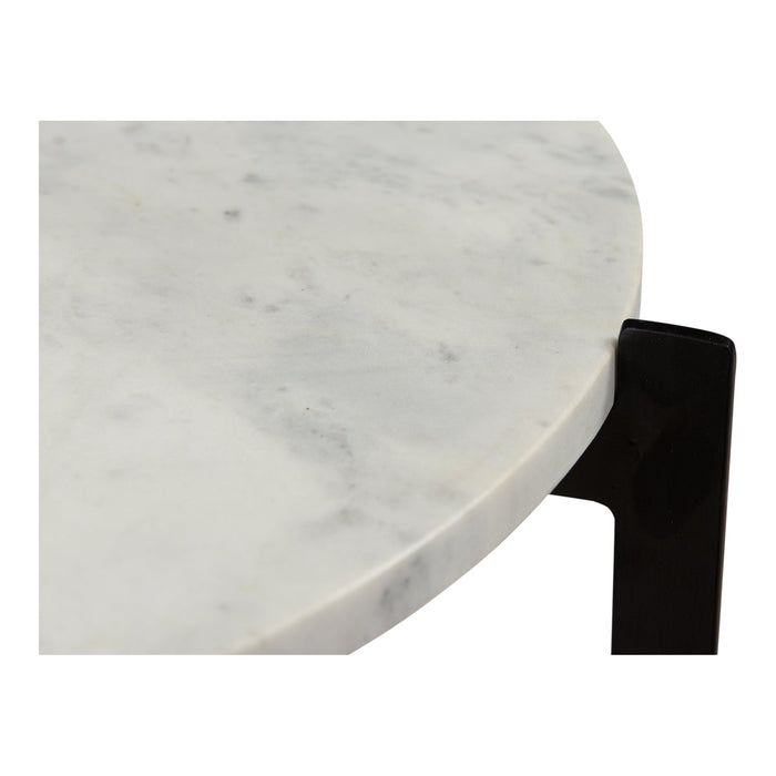 Melanie Accent Table White