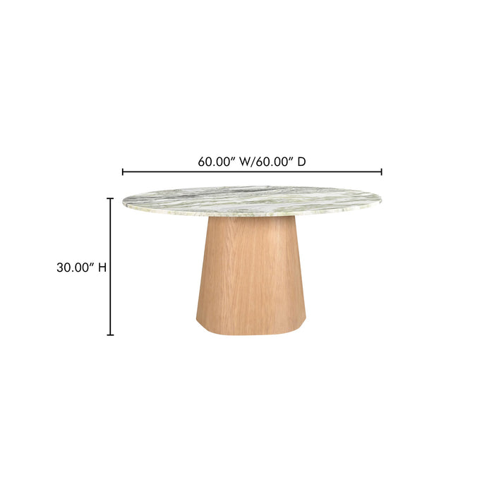 Evelyn Dining Table Onyx Marble