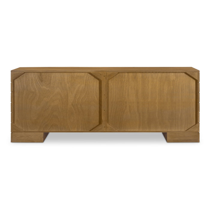 Gia 6 Drawer Dresser Brown