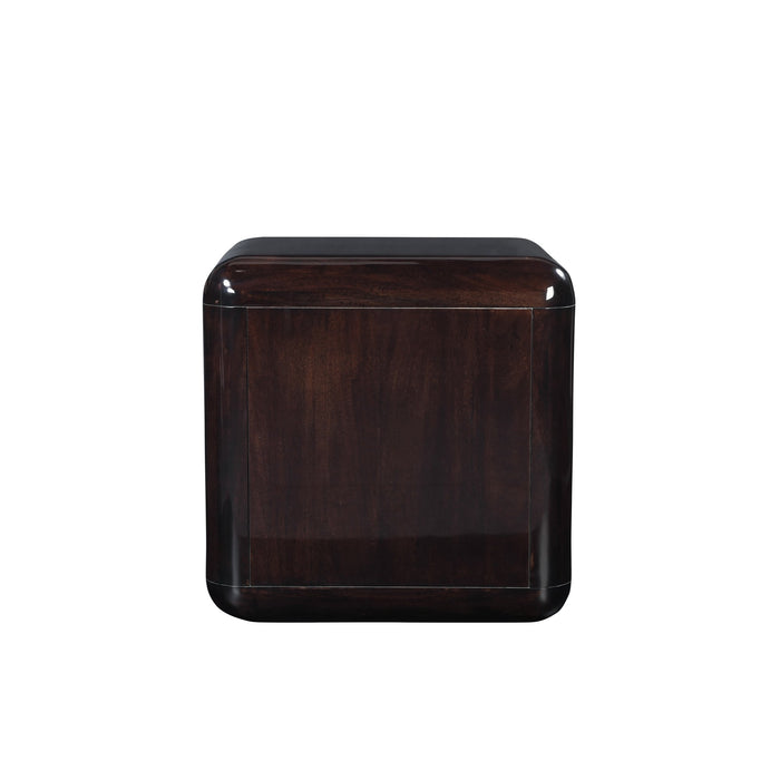 Rory Nightstand Dark Brown