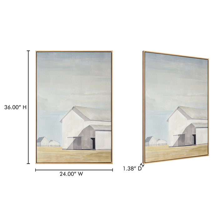 Gable Framed Painting