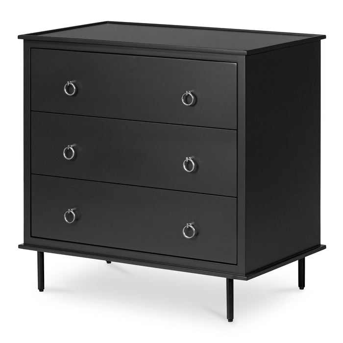 Reagan 3 Drawer Nightstand