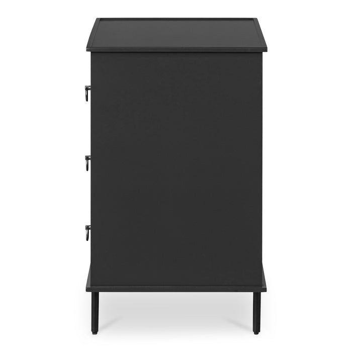 Reagan 3 Drawer Nightstand