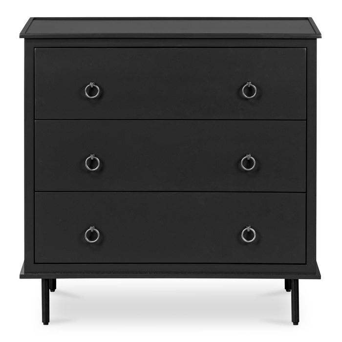 Reagan 3 Drawer Nightstand