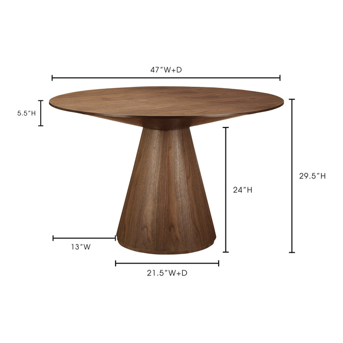 Otago 47In Round Dining Table